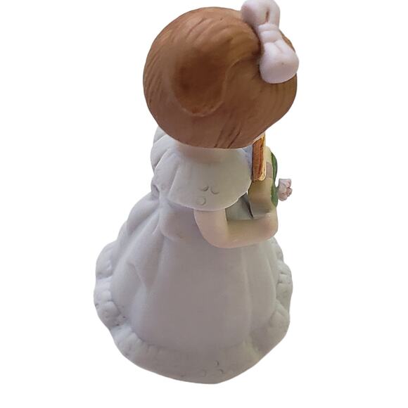 2 For $5 Sale Vintage Enesco Growing Up Birthday Girls Brunette Age 4 1982 - Picture 6 of 7